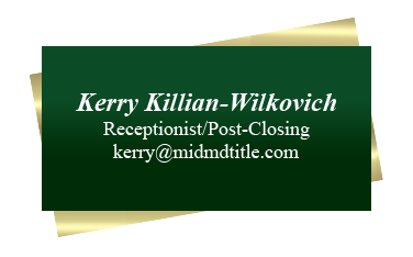 Kerry Killian Info card